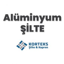 Alüminyum Şilte