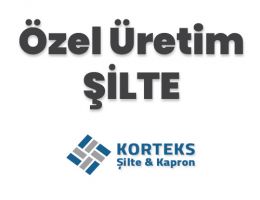 Özel Üretim Şilte